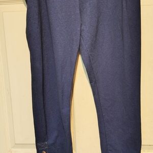 Last Exit Women's Size 2X Denim Look Skinny Pull On Stretch Leggings